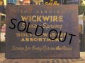 Vintage WICKWIRE Mettal Cabinet Case (MA169)