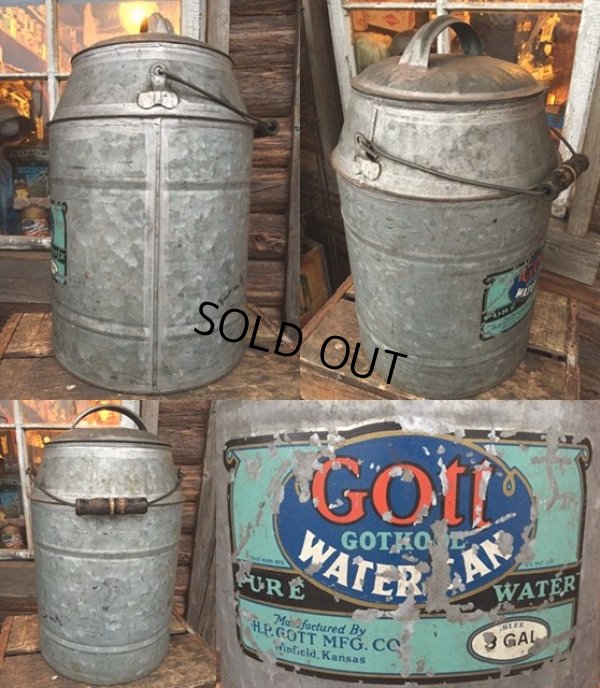 画像2: Vintage GOTT water can  (MA199)