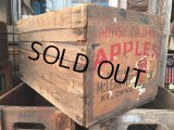 Vintage Wood Box Apples (MA209) 