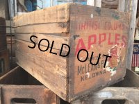 Vintage Wood Box Apples (MA209) 
