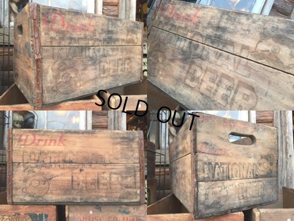 画像2: Vintage Wood Box National Beer (MA206) 