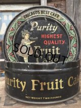Vintage Purity Fruit Cake Can (MA211)