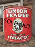 Vintage UNION LEADER SMOKING TOBACCO Can (MA213)