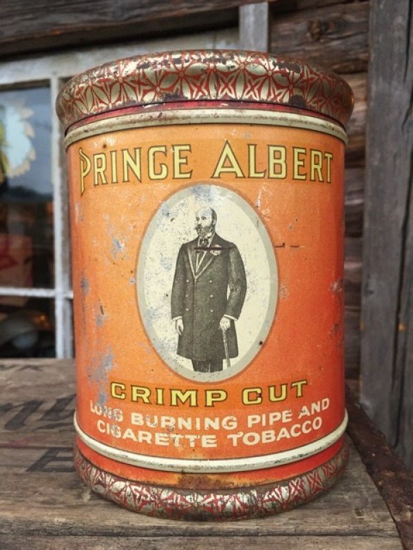 画像1: Vintage PRINGE ALBERT CRIMP CUT Can (MA214)