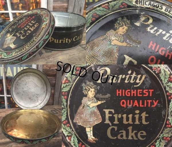 画像3: Vintage Purity Fruit Cake Can (MA211)