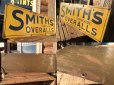 画像3: VINTAGE SMITH'S OVERALLS METAL SIGN (MA232) (3)