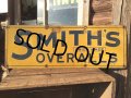 VINTAGE SMITH'S OVERALLS METAL SIGN (MA232)