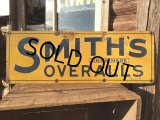 VINTAGE SMITH'S OVERALLS METAL SIGN (MA232)