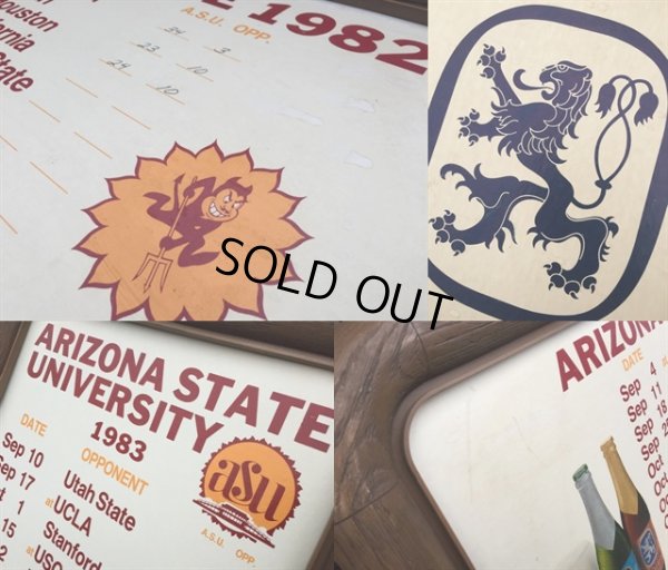 画像3: Vintage Card Board Sign ASU x Lowenbrau Beer (MA238)