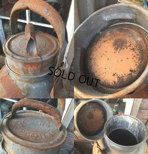 画像3: 20s Vintage 5 Gallon Metal Oil Can (MA242)