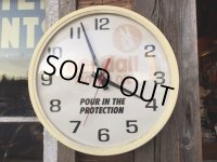Vintage Kendall Motor Oil Wall Clock (MA243)