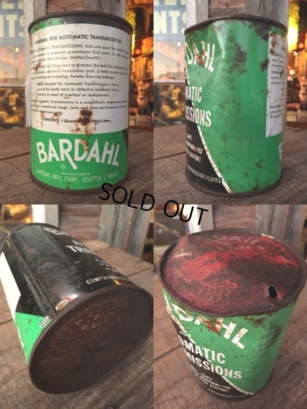 画像2: Vintage BARDAHL 1 Quart Oil Can (MA288) 