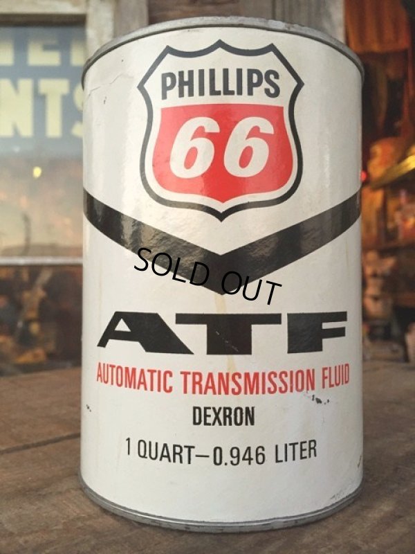 画像1: Vintage PHILLIPS 66 1 Quart Motor Oil Can (MA277) 