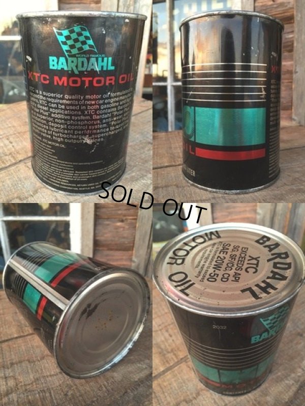 画像2: Vintage BARDAHL 1 Quart Motor Oil Can (MA276) 