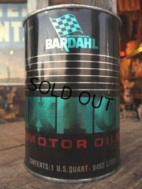 Vintage BARDAHL 1 Quart Motor Oil Can (MA276) 