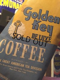 Vintage Golden Key Coffee Packaging (MA296)