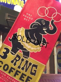 Vintage 3 RING Coffee Packaging (MA295)