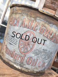 20s Vintage Standard Oil Mica Axle Grease Can (MA300)