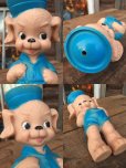 画像3: 50s Sun Rubber Sailor Dog Squeaky Doll (MA305) (3)