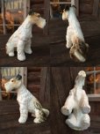 画像2: 60s Vintage Fox Terrier Ceramic Statue (MA338)  (2)