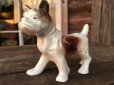 画像1: 60s Vintage French Bulldog Ceramic Statue (MA334)  (1)