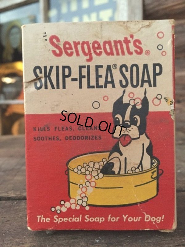 画像1: Vintage Skip-Flea Soap Box (MA341) 