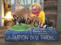 Vintage CHAMPION BULL THROWER (MA350) 