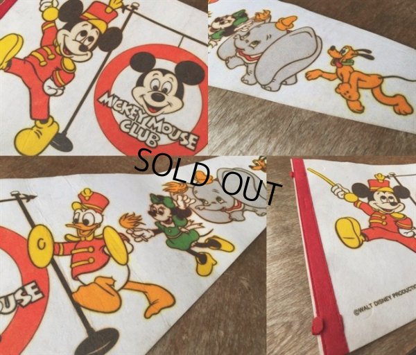 画像2: Vintage Disney Mickey Mouse Club Pennant (MA352) 