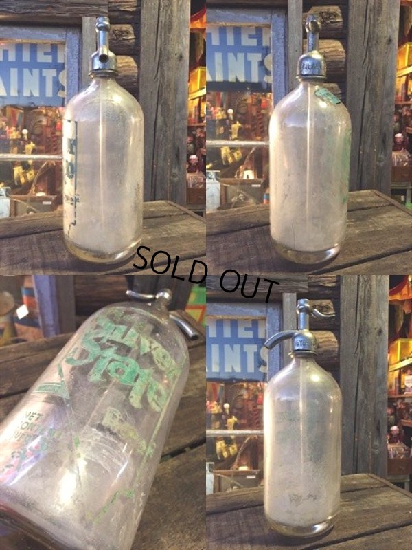 画像2: Vintage Silver State Seltzer Bottle （MA366）