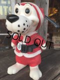 Vintage RDF Dog Bank SANTA (MA378）