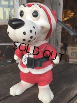 Vintage RDF Dog Bank SANTA (MA378）