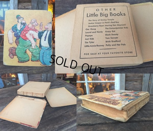 画像2: 30s Vintage Popeye Little Big Books (MA380)