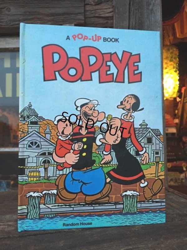 画像1: 80s Vintage Popeye Pop-Up Book (MA379)