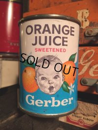 Vintage Gerber Orange Juice Mini Can Bank (MA388) 
