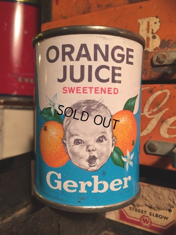 画像1: Vintage Gerber Orange Juice Mini Can Bank (MA388) 