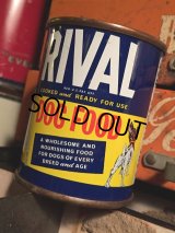 Vintage Rival Dog Food Mini Can Bank (MA389) 