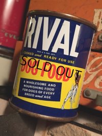 Vintage Rival Dog Food Mini Can Bank (MA389) 