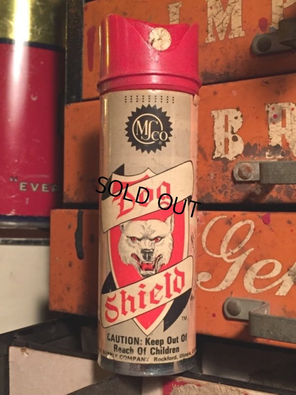 画像1: Vintage Dog Shield Supply Can (MA390) 