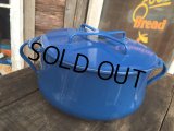 60ｓ Dansk Blue Enameled 2Quart Pots (MA386) 