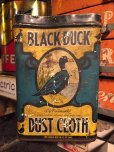 画像1: Vintage Canco Black Duck Dust Cloth Can (MA391)  (1)