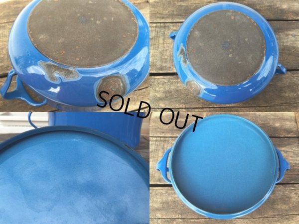 画像5: 60ｓ Dansk Blue Enameled 2Quart Pots (MA386) 