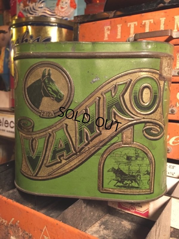 画像1: Vintage VANKO Cigar Tabacco Tin Can (MA392) 