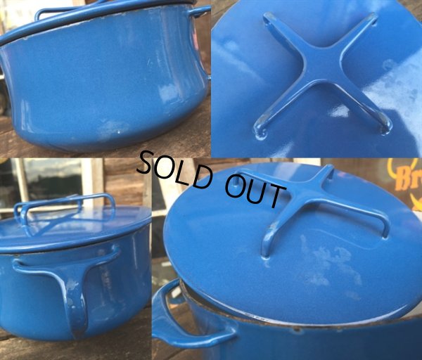 画像3: 60ｓ Dansk Blue Enameled 2Quart Pots (MA386) 