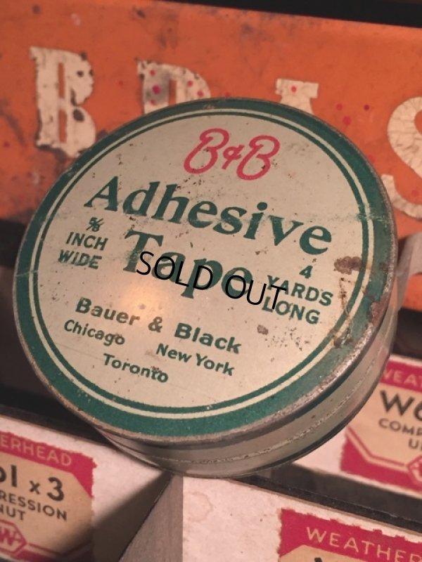 画像1: Vintage B&B Adhesive Tape Can (MA396) 