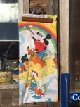 画像1: Vintage Disney Fitted Sheet Rainbow (MA411) (1)