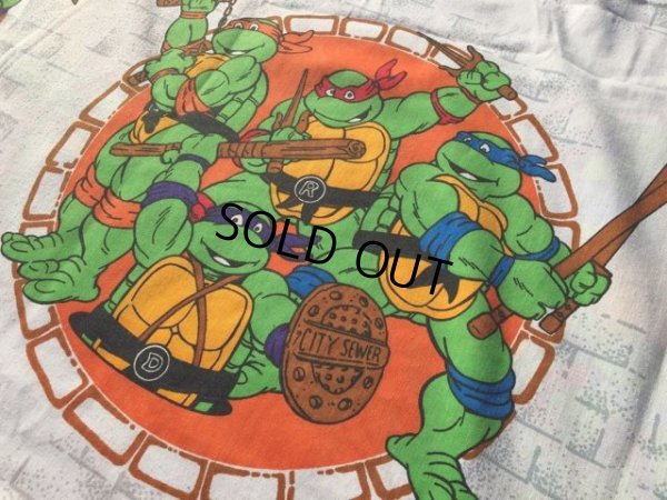 画像1: Vintage TMNT Fitted Sheet (MA409)