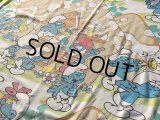 Vintage Smurf Fitted Sheet (MA410)