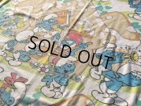 Vintage Smurf Fitted Sheet (MA410)