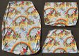 画像2: Vintage Disney Fitted Sheet Rainbow (MA411) (2)