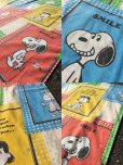 画像3: Vintage Snoopy Flat Sheet Patchwork (MA405) (3)